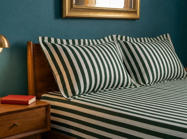 Havana Stripe - Emerald
