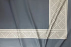 Cloudline Cozy Cross Bedding Set - Grey - 100% Cotton 400 TC - snoozypanda