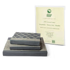 Cloudline Cozy Cross Bedding Set - Grey - 100% Cotton 400 TC - snoozypanda