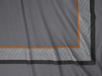 Midnight Serenity Lattice Bedding Set - Grey - 100% Cotton 400 TC - snoozypanda