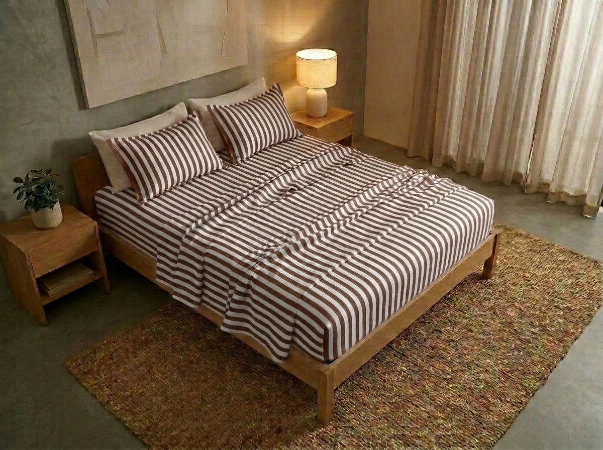 Havana Stripe - Mocha