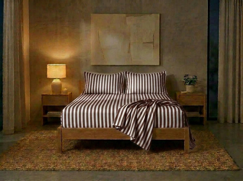 Havana Stripe - Mocha