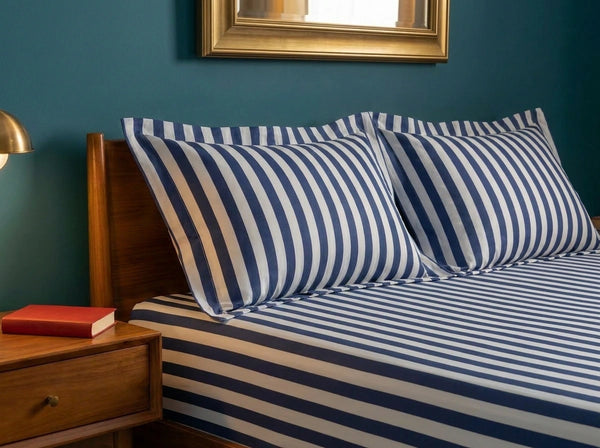 Havana Stripe - Indigo