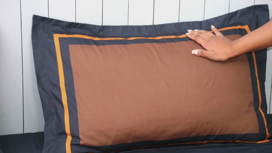 Frame Stories – Dual Colour Border Bedding Sets